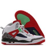 JORDAN SPIZIKE WHITE / LIGHT POISON GREEN - 2