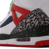 JORDAN SPIZIKE WHITE / LIGHT POISON GREEN - 9
