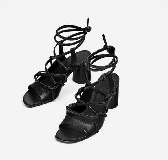 Strappy heeled Sandal